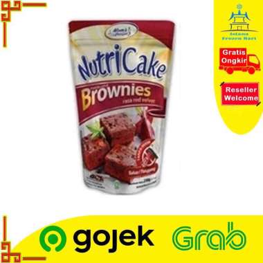 NutriCake Brownies Instan Red Velvet 230gr - MOM'S RECIPE