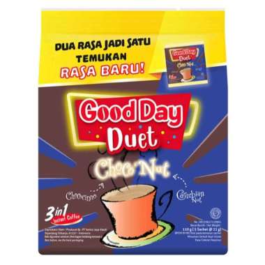 Good Day Duet Kopi Instan 5x22gr Mocha Choco