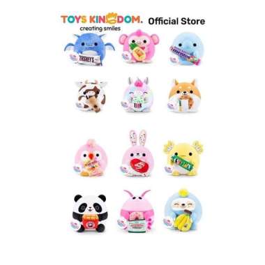 Toys Kingdom Zuru 20.3 cm Boneka Snackles Random toys kids toy boneka kain karakter doll mainan kole