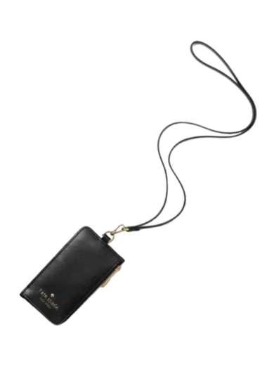 Kate Spade Madison Cardcase Lanyard Black