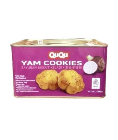 QUQU COOKIES YAM 700G TIN
