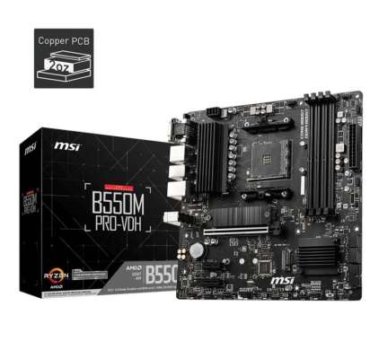 MSI B550M PRO-VDH [Socket AM4] - Motherboard
