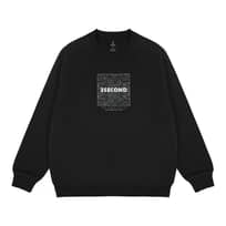 3Second Men's Jacket Crewneck Sweatshirt Regular Fit Fleece 3SCO On The Box OL-C010425