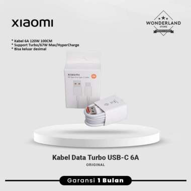 Xiaomi Charger 33W 67W 120W Turbo Charger Kabel Data 3A 6A Turbo Charge Hyper Charge Dart Charge for