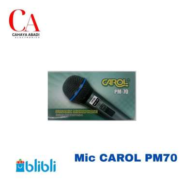 MIC KABEL CAROL PM 70 MICROPHONE KABEL