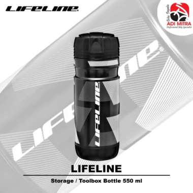 LifeLine Storage Bottle Tempat Penyimpanan Tool Sepeda Botol Tempat Alat Sepeda