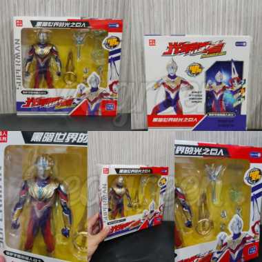 mainan anak action figure shf ultraman trigger multy go koleksi figure