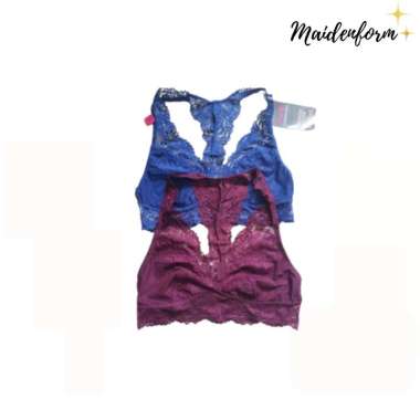 Bralette Maidenform Natural Fit Maroon S