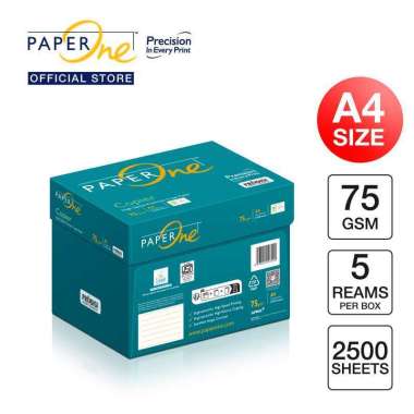 PaperOne Kertas A3 75gr Copier 1 Box (2500 lembar) Kertas HVS White