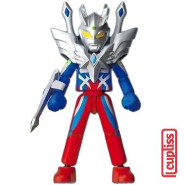 BLOKEES Mini Figures Ultraman 73207 Super Deciding Fight 07 Shining Version Minifigure Ultimate Zero