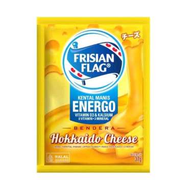 Frisian Flag kental manis bendera renceng Hokkaido Cheese Hokkaido Cheese