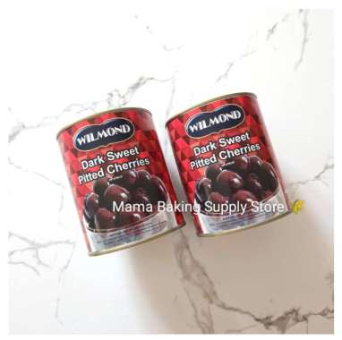WILMOND Dark Sweet Black Cherries Dark Cherry Ceri Hitam Kaleng