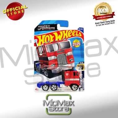 Hot Wheels HOTWHEELS Optimus Prime Transformers Screen Time HYW26