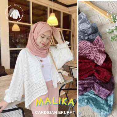OUTHER BROKAT KERUT, LACE BRUKAT MALIKA, KARDIGAN BRUKAT, ATASAN BRUKAT, BLOUSE BRUKAT COD OUTER BUR
