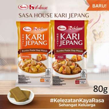Sasa House Bumbu Kari Jepang 80g Pedas