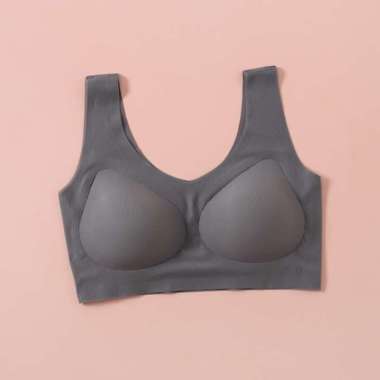 Felancy Bra Avery Bralette Pull-Over 070-60030 M Dark Grey