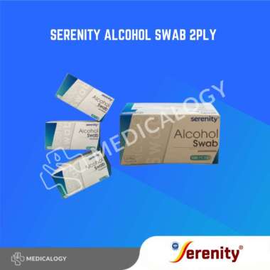 Serenity Alcohol swab 2ply