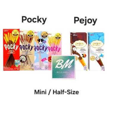 Pocky Pejoy MIni / Half Size GLICO Pocky Coklat 22gr
