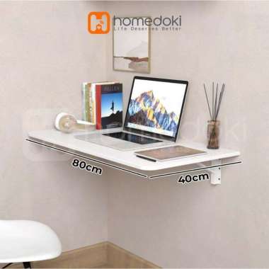 Meja Lipat Dinding/ Meja Belajar / Meja Lipat Laptop Dinding / Makan / Meja Lipat Dinding Besar Mini