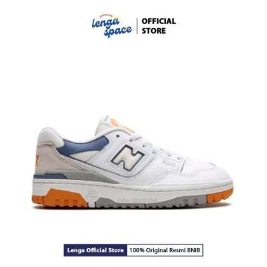 Sepatu Sneakers Wanita New Balance 550 GS - Orange Sea (GSB550WB) Original 37