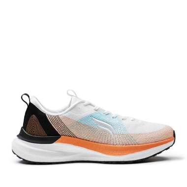 Prabu - Ambara White Blue Orange Sepatu Sneakers Pria 43