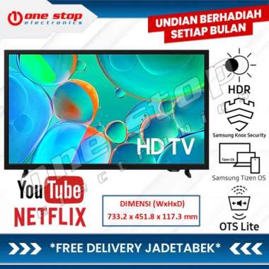 [GARANSI RESMI] SAMSUNG 32H5000 HD Smart LED TV 32 Inch - H5000 / 32H5000F / UA32H5000 / UA32H5000FK