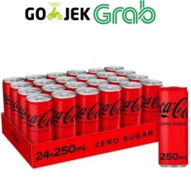 COCA COLA ZERO kaleng 330ml