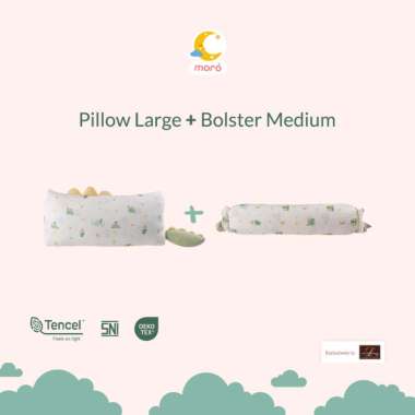 Moro Bundling Set (PIllow + Bolster) Large Corgi