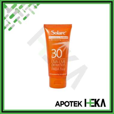 Solare SPF 30 / 50 Sunblock - Tabir Surya Melindungi Kulit SPF 30