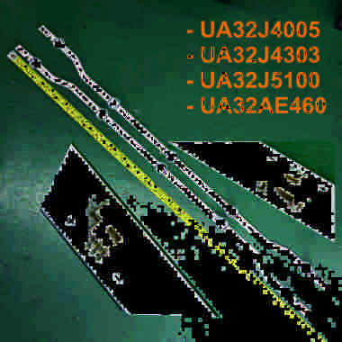 Backlight tv Samsung UA32AE460 UA32J4303 UA32J4005 UA32J5100 1set 2batang