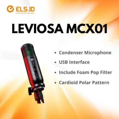 Fantech Leviosa MCX01 Condenser Microphone RGB USB Interface