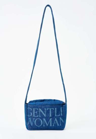 GW DENIM MICRO DUMPLING BAG SEOUL INDIGO