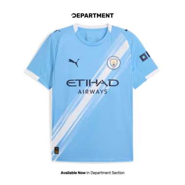 Jersey Bola Pria PUMA MANCHESTER CITY 25/26 HOME REPLICA 78033801 ORIGINAL L