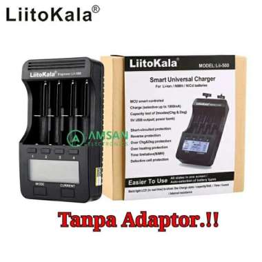 Litokala lii 500 Liitokala Lii 500 + Adaptor Smart charger Li ion NiMH LII500