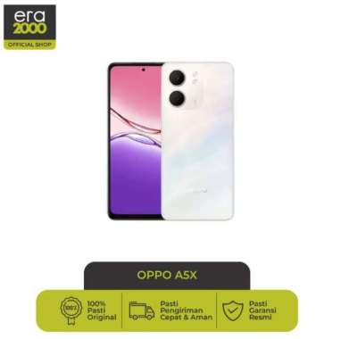 Era 2000 - OPPO A5x Garansi Resmi White 6/128