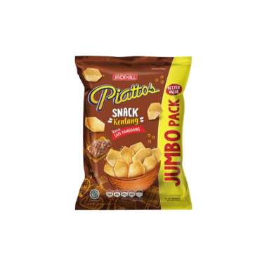 Piattos Keripik Kentang Sapi Panggang Jumbo Pack 120 gr