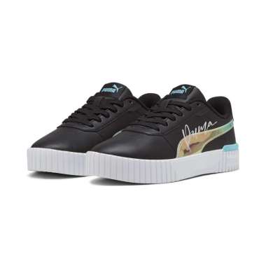 PUMA Sepatu Sneakers Kasual Carina 2.0 Crystal Wings Jr Black-T 392654 02 3.5=36=22.5Cm