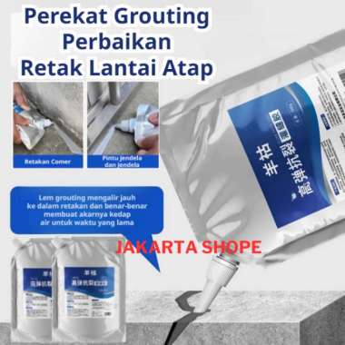 LEM BETON ANTI BOCOR PENGISI RETAKAN ELASTIS Lem anti bocor atap / bahan anti air / lem khusus perba