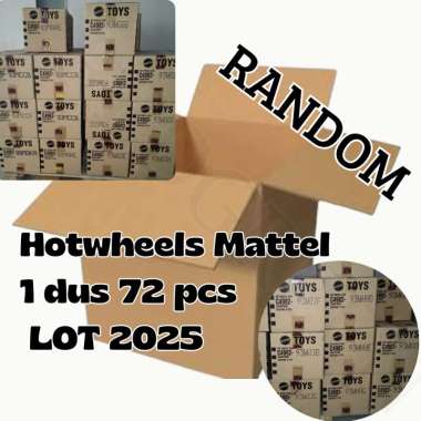 mainan anak diecast Hotwheels Hotwheels 1 dus isi 72pcs LOT RANDOM 2025