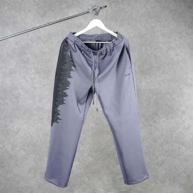 Celana HUGO BOSS HURLEY PEAK GRAPHIC SIDE BLACK GREY SWEAT PANTS 100% ORIGINAL XL