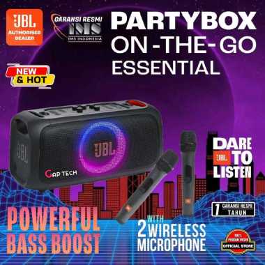 JBL Partybox On The Go Essential / On-The-Go Essential / OTG Essential Portable Party Speaker with W