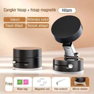 Holder Vacum Magnet VA-02 stand handphone universal dudukan hp/Car Phone Holder