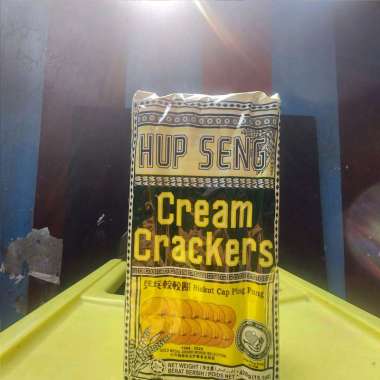 Hup Seng Cream Crackers Asin 428gr HupSeng Crackers Asin