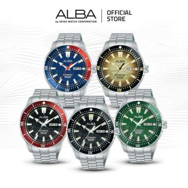 [NEW ARRIVAL] Alba Mechanical Collection Jam Tangan Pria Automatic Lumibrite AL4733 AL4735 AL4737 AL