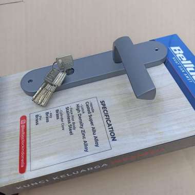 kunci pintu rumah besar BELLUCCI top brand LAVENDER GREY
