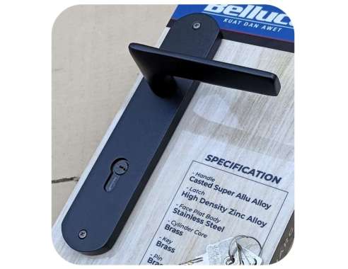 kunci pintu rumah besar BELLUCCI top brand CHERRY BLACK