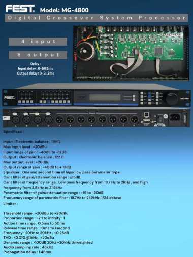 Management Fest MG 4800 Original DLMS FEST MG4800