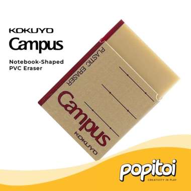 Kokuyo Campus Notebook-Shaped PVC Eraser Penghapus Karet