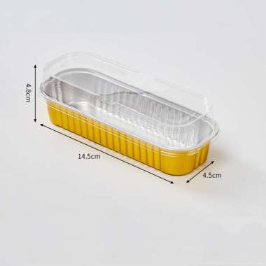 aiGooTan - ALUMINIUM DESSERT BOX - Cup Tutup Packing Foil Cake Kue Premium Korean Puding Murah Medan