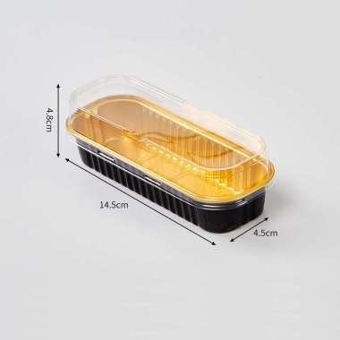 aiGooTan - ALUMINIUM DESSERT BOX - Cup Tutup Packing Foil Cake Kue Premium Korean Puding Murah Medan